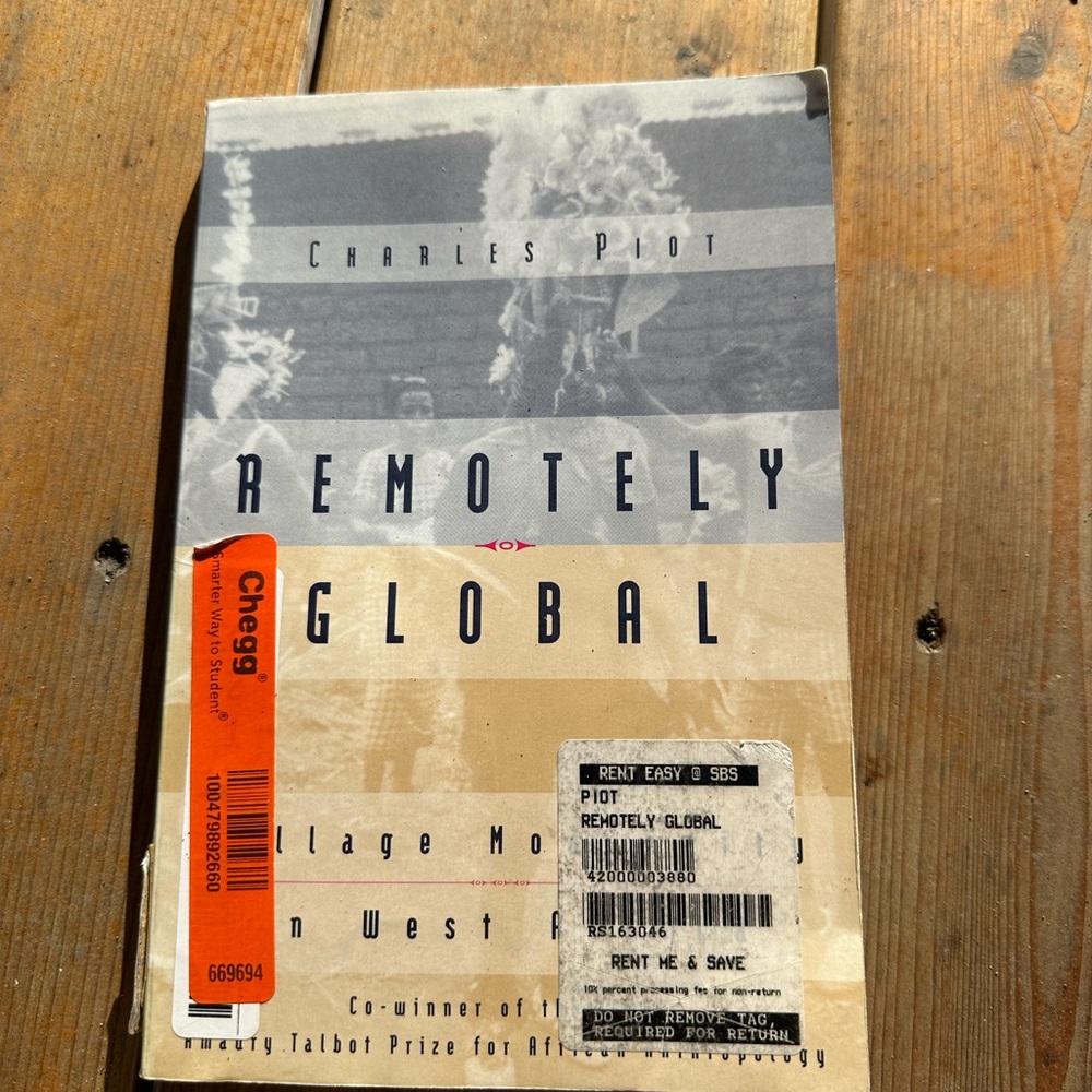 Remotely Global Book by Charles Piot
